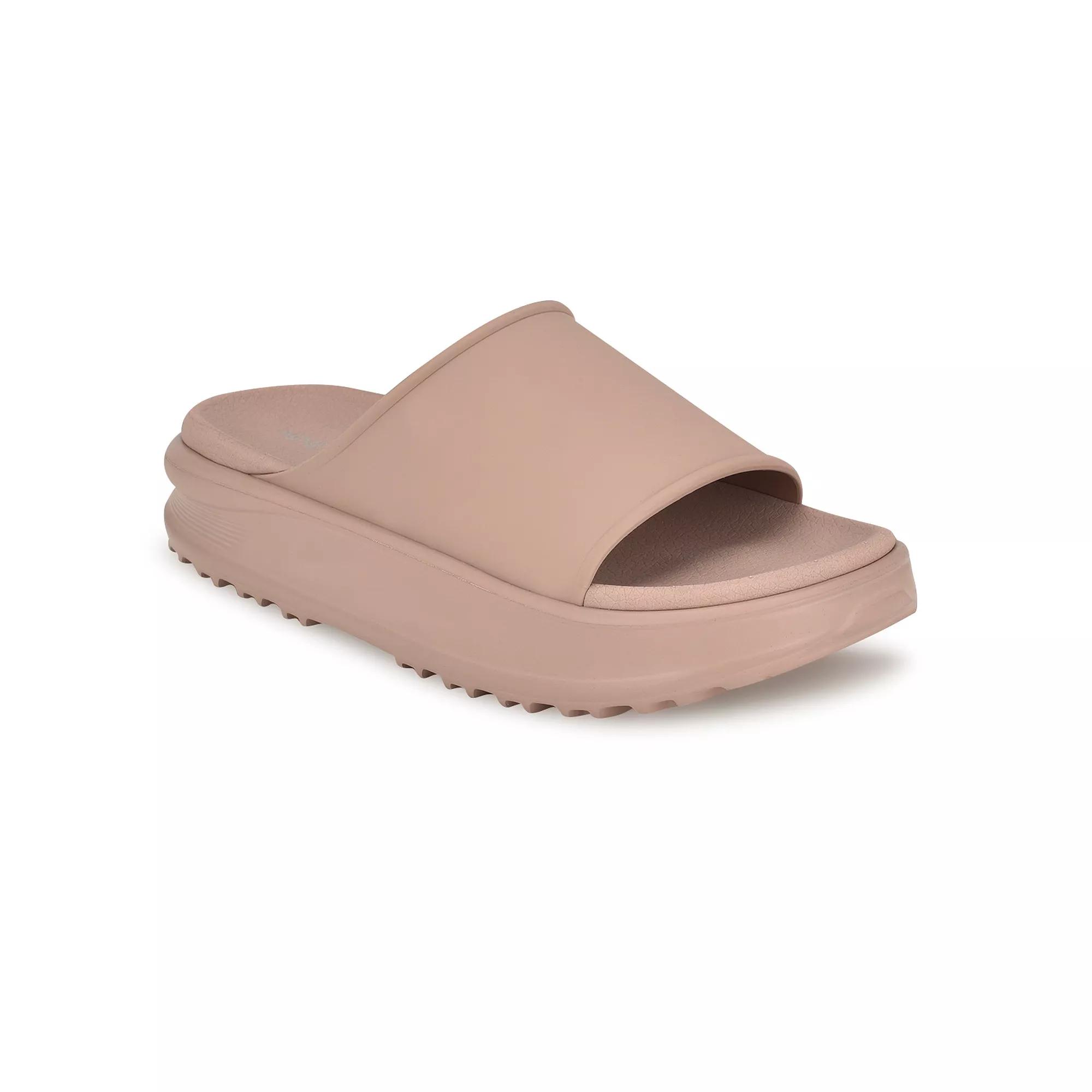 Nine West Sunshin Women's Slides, Size: 9, Light Natural Product Image