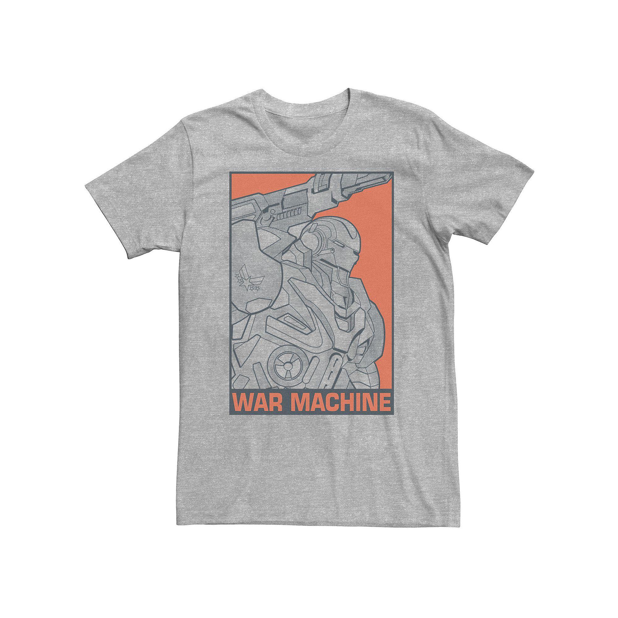 Big & Tall Marvel Avengers Endgame War Machine Pop Art Tee, Men's,  Product Image
