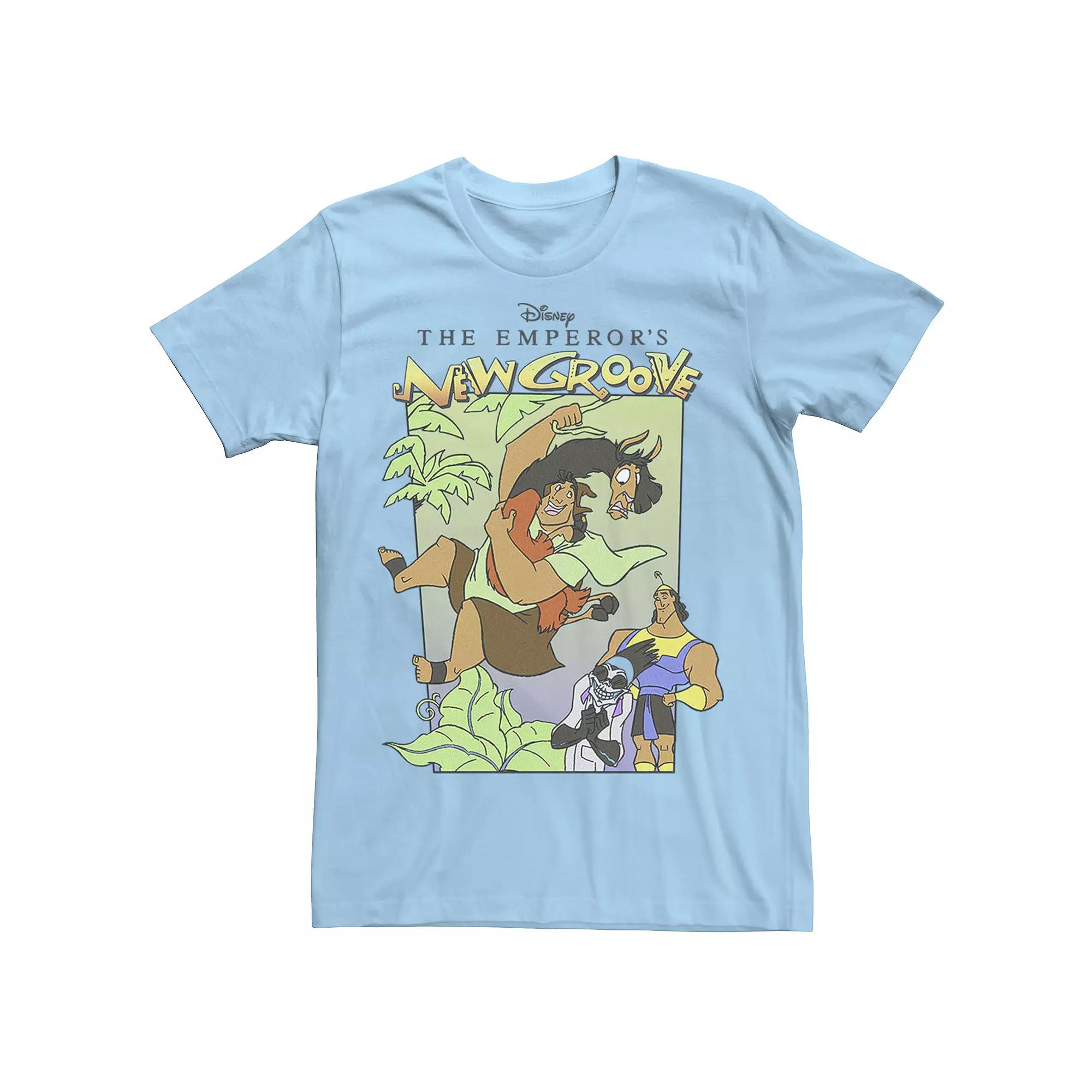 Disney's The Emperor's New Groove Men's Swing Tee, Size: Small, Light Blue Product Image