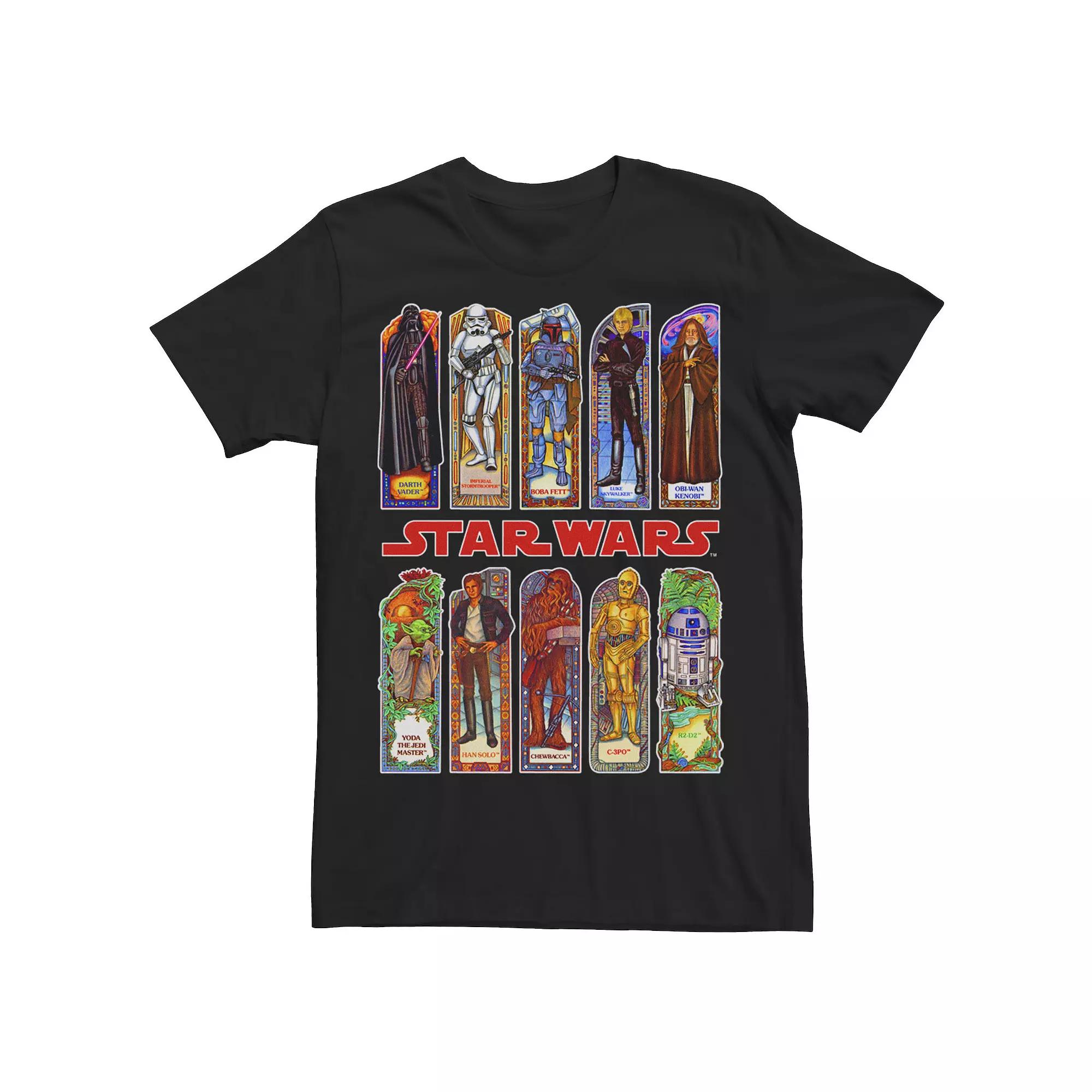 Men's Star Wars Character Panels Tee,  Product Image