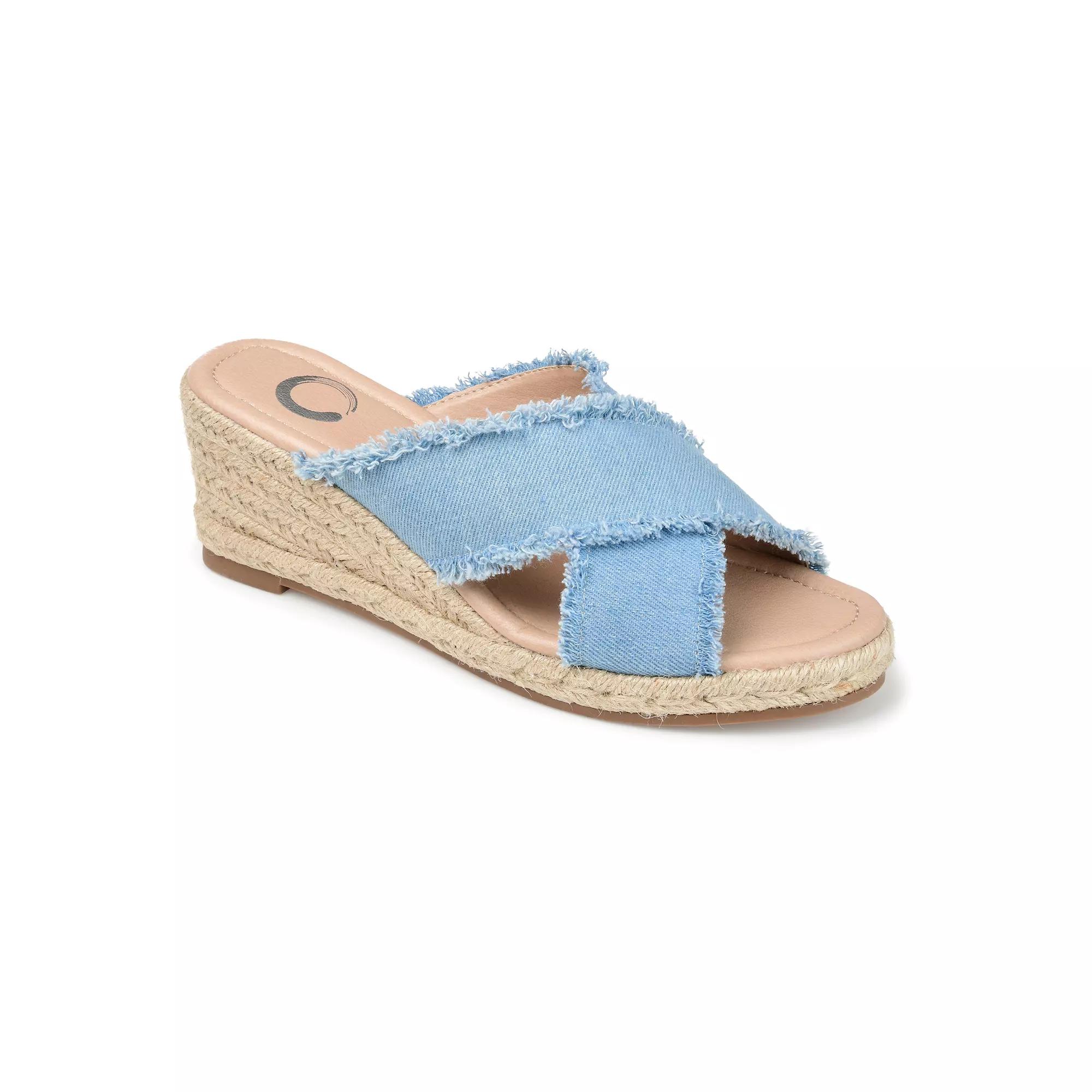 Journee Shanni Women's Wedge Sandals,  Product Image