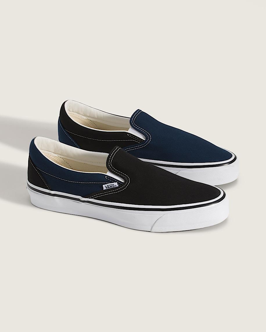 OTW by Vans X Engineered Garments Classic Slip-On 98 in Black / Dress Blues| Vans US Product Image