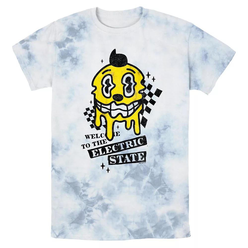 Men's The Electric State Welcome Paint Bombard Wash Graphic Tee,  Product Image