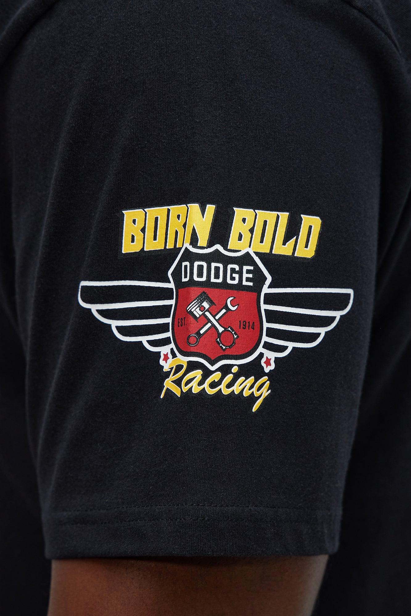 Dodge Demon Racing Team Short Sleeve Tee - Black Male Product Image