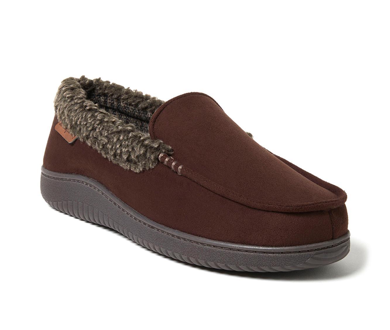 Dearfoams Alexander Microsuede Moc Slippers Product Image