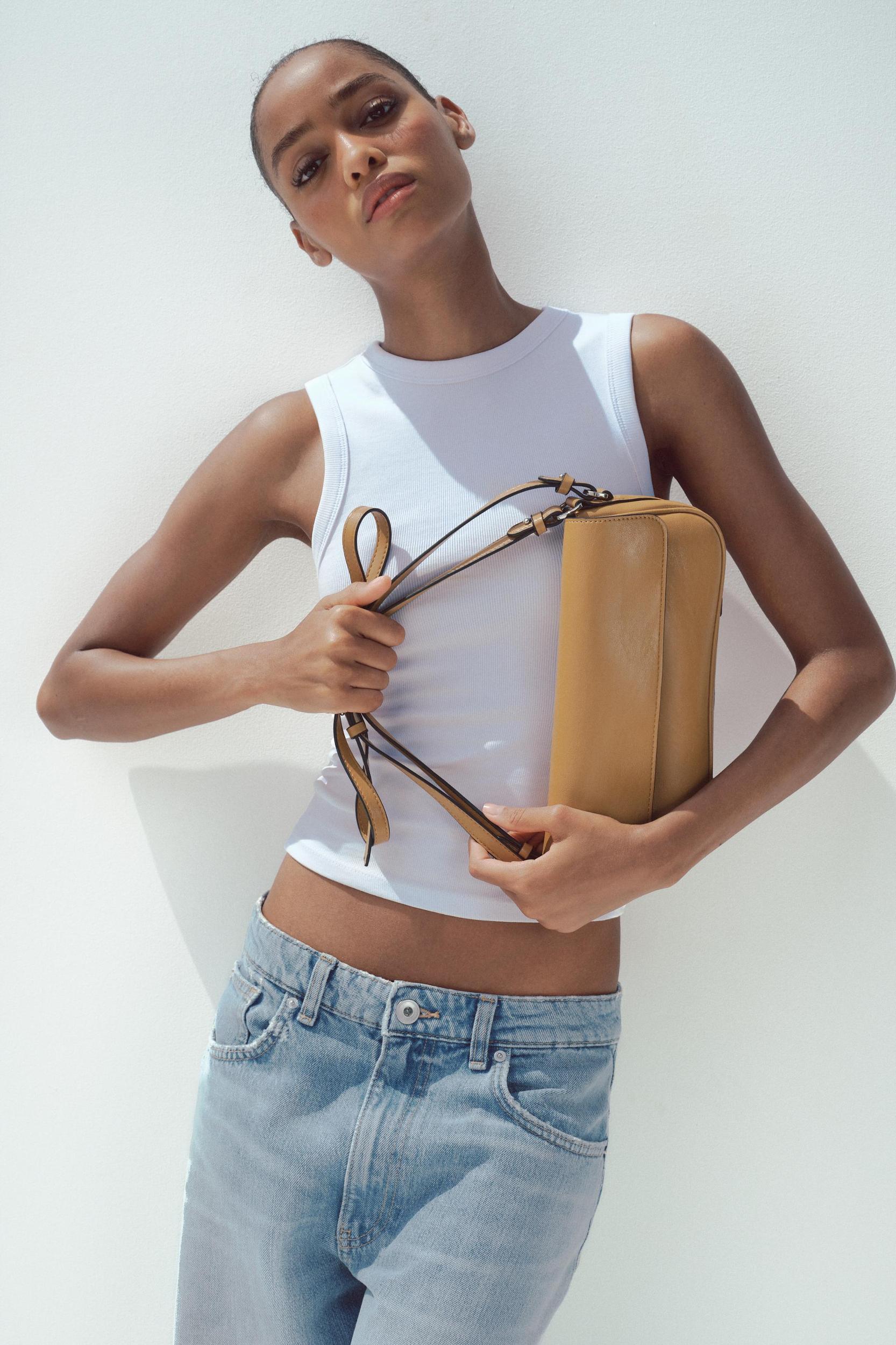 DOUBLE HANDLE CROSSBODY BAG Product Image