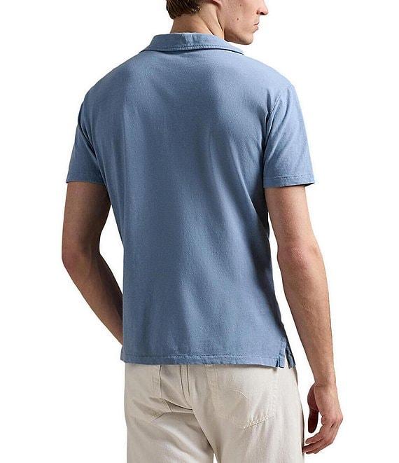 Polo Ralph Lauren Short Sleeve Linen-Blend Jersey Polo Shirt Product Image