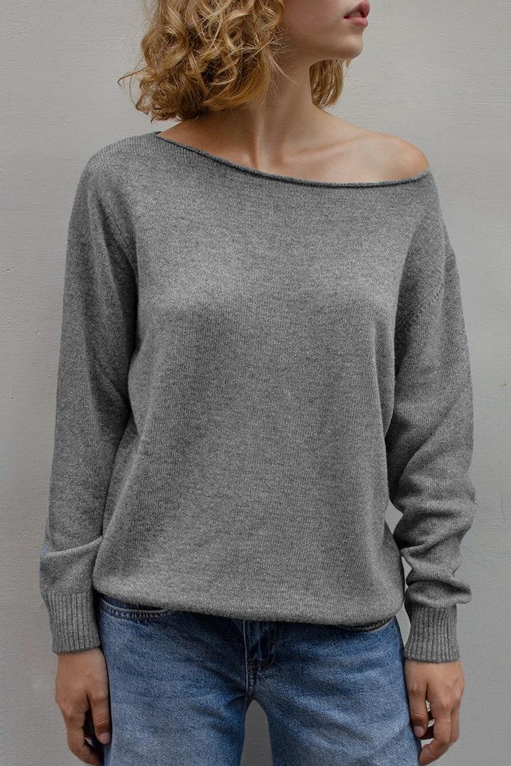 Boat neck sweater Product Image