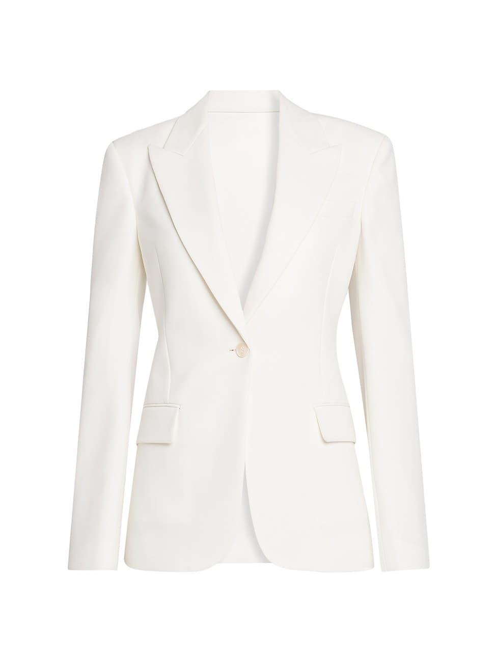 Womens Slim Single-Breasted Jacket Product Image