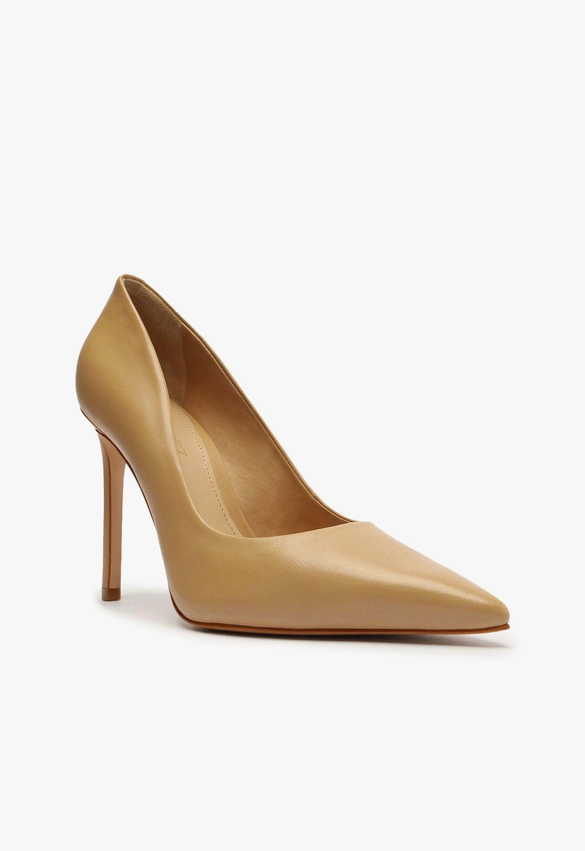 Lou High Stiletto Light Beige Pump Female Product Image