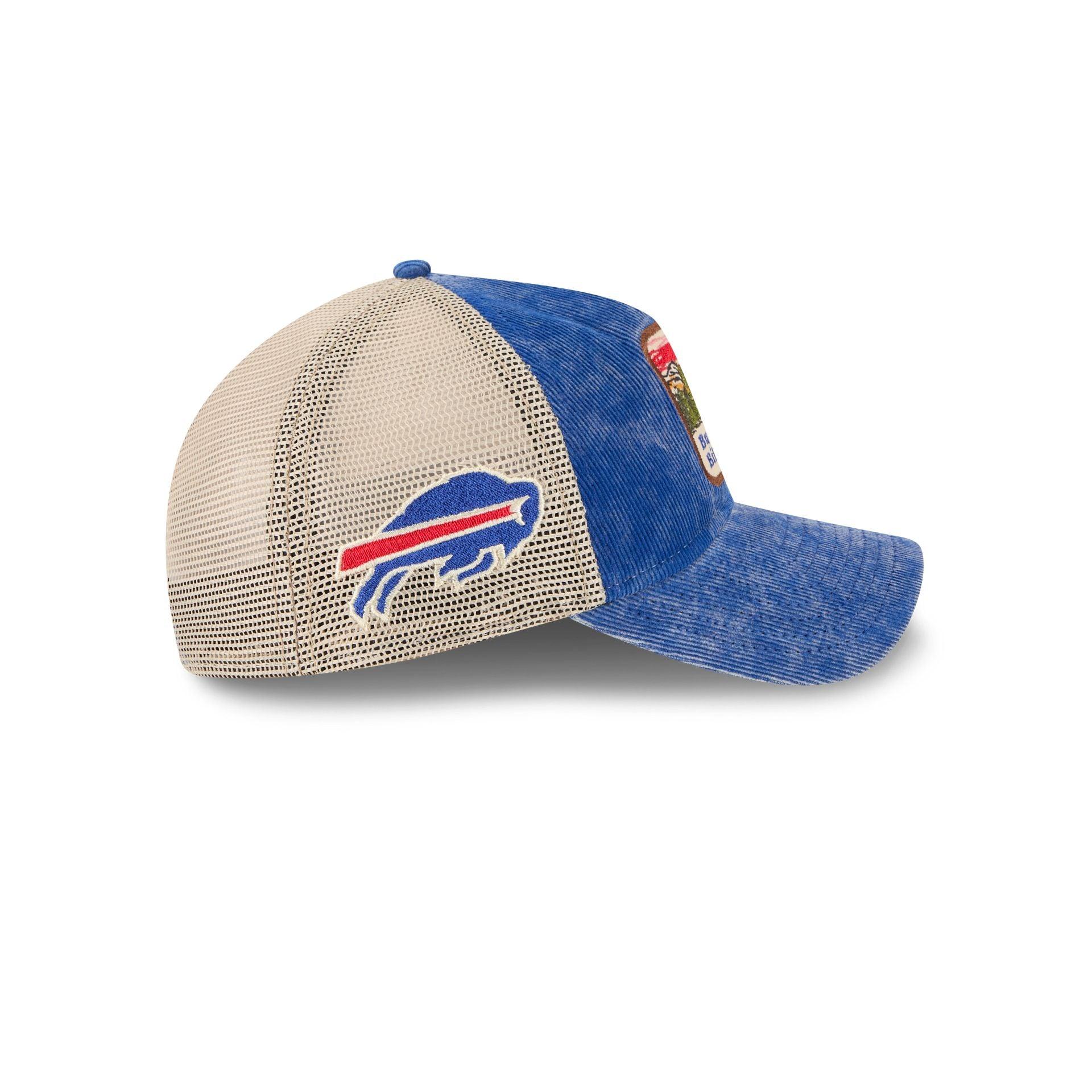 Buffalo Bills Vintage Landscape 9TWENTY A-Frame Trucker Hat Male Product Image