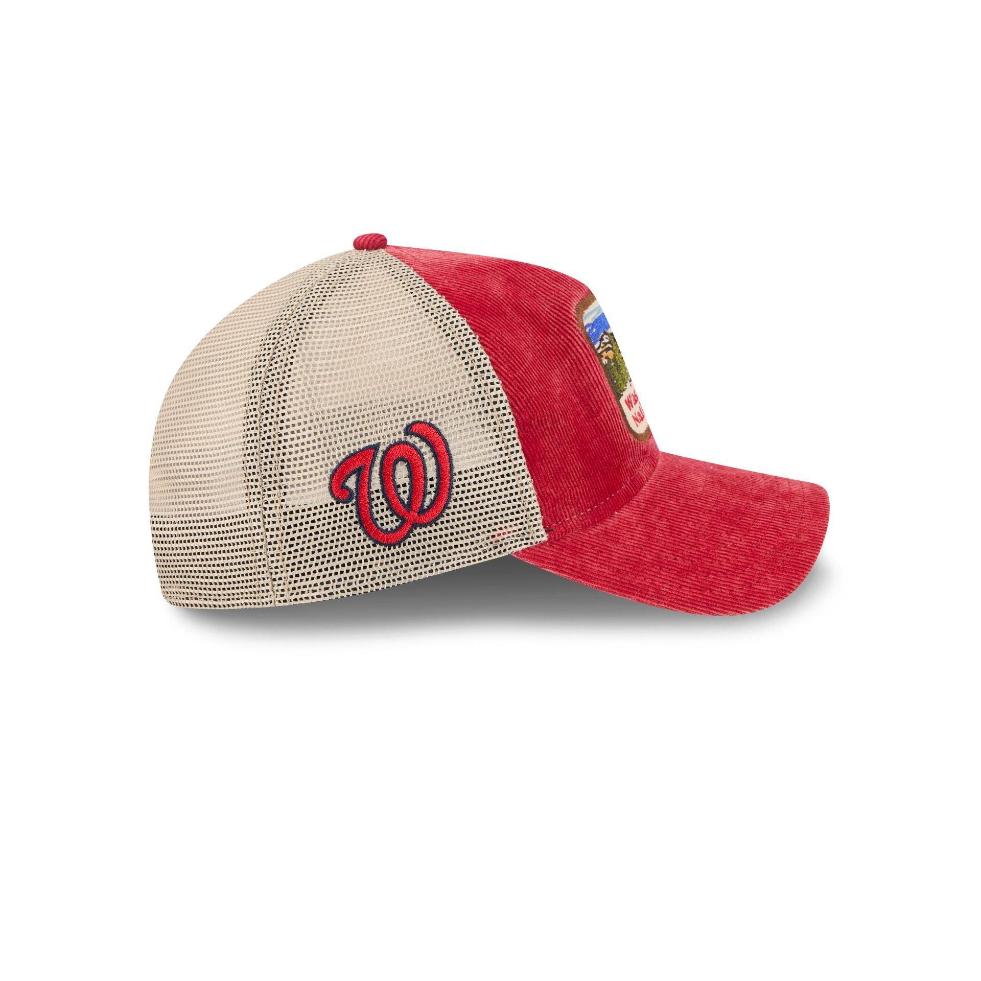 Washington Nationals Vintage Landscape 9TWENTY A-Frame Trucker Hat Male Product Image
