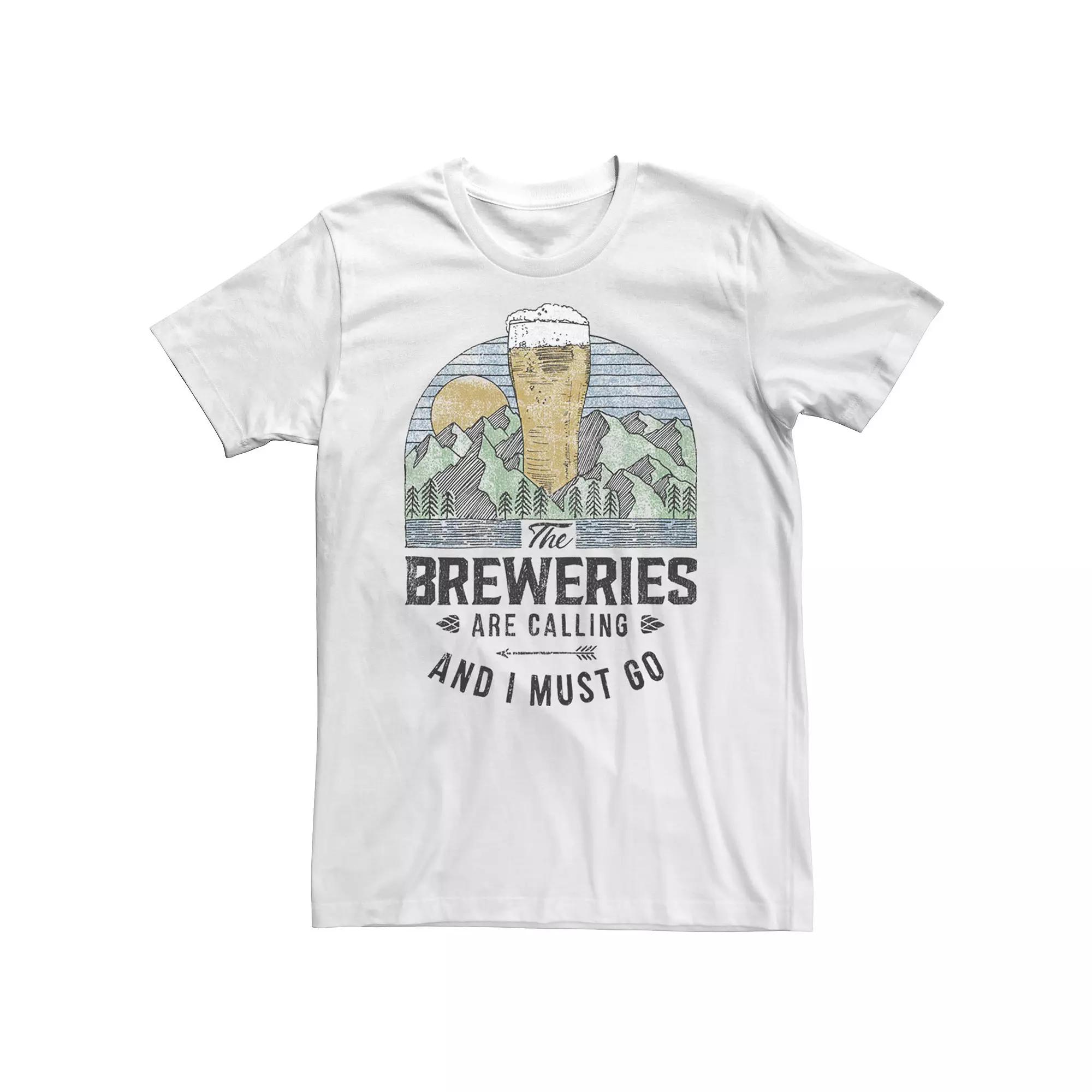 Big & Tall Breweries Destination Tee, Men's,  Product Image