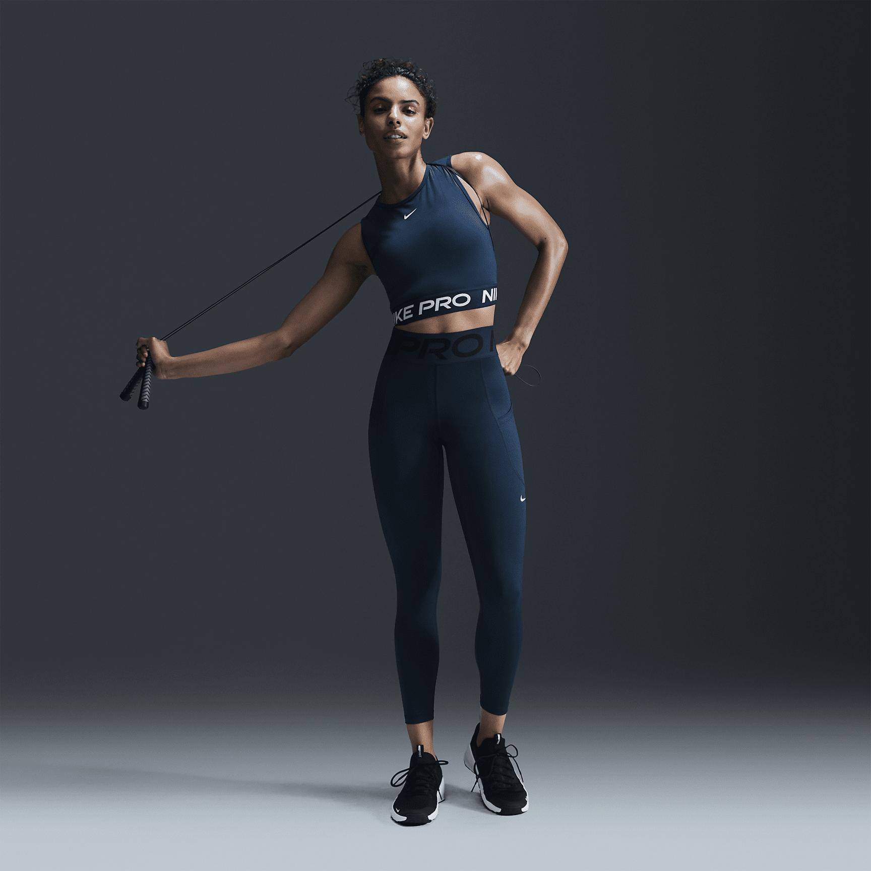 Nike Pro Sculpt Women's High-Waisted 7/8 Leggings with Pockets Product Image