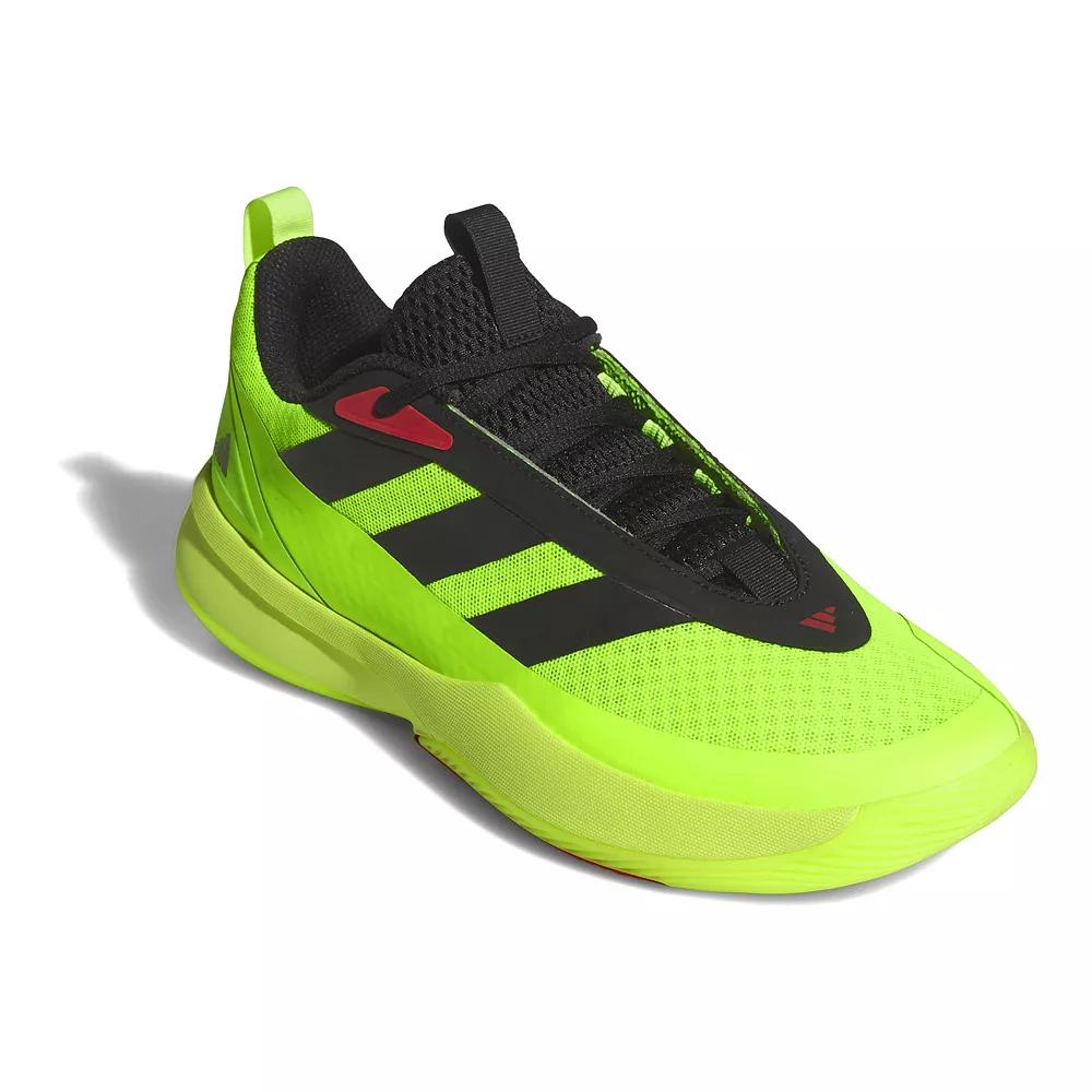 adidas Subzone Men's Basketball Shoes, Size: 11, Yellow Black Red Product Image