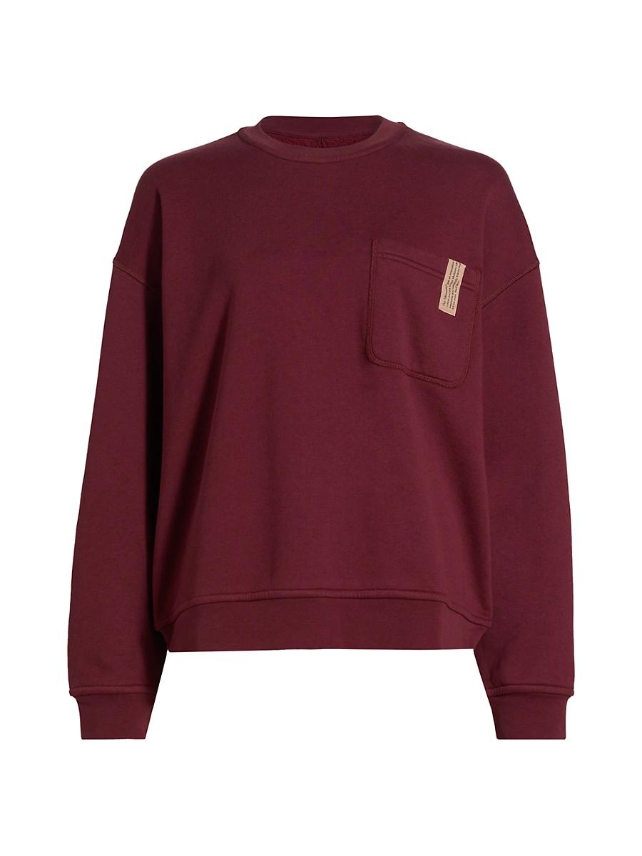 Womens Silksweat Cotton-Blend Sweatshirt Product Image