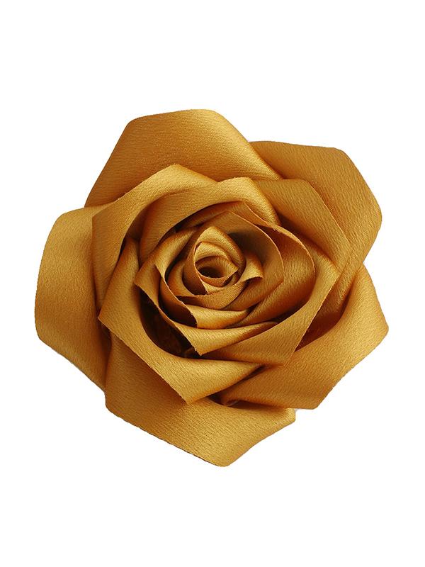 Flower Shape Solid Color Brooch Accessories Product Image
