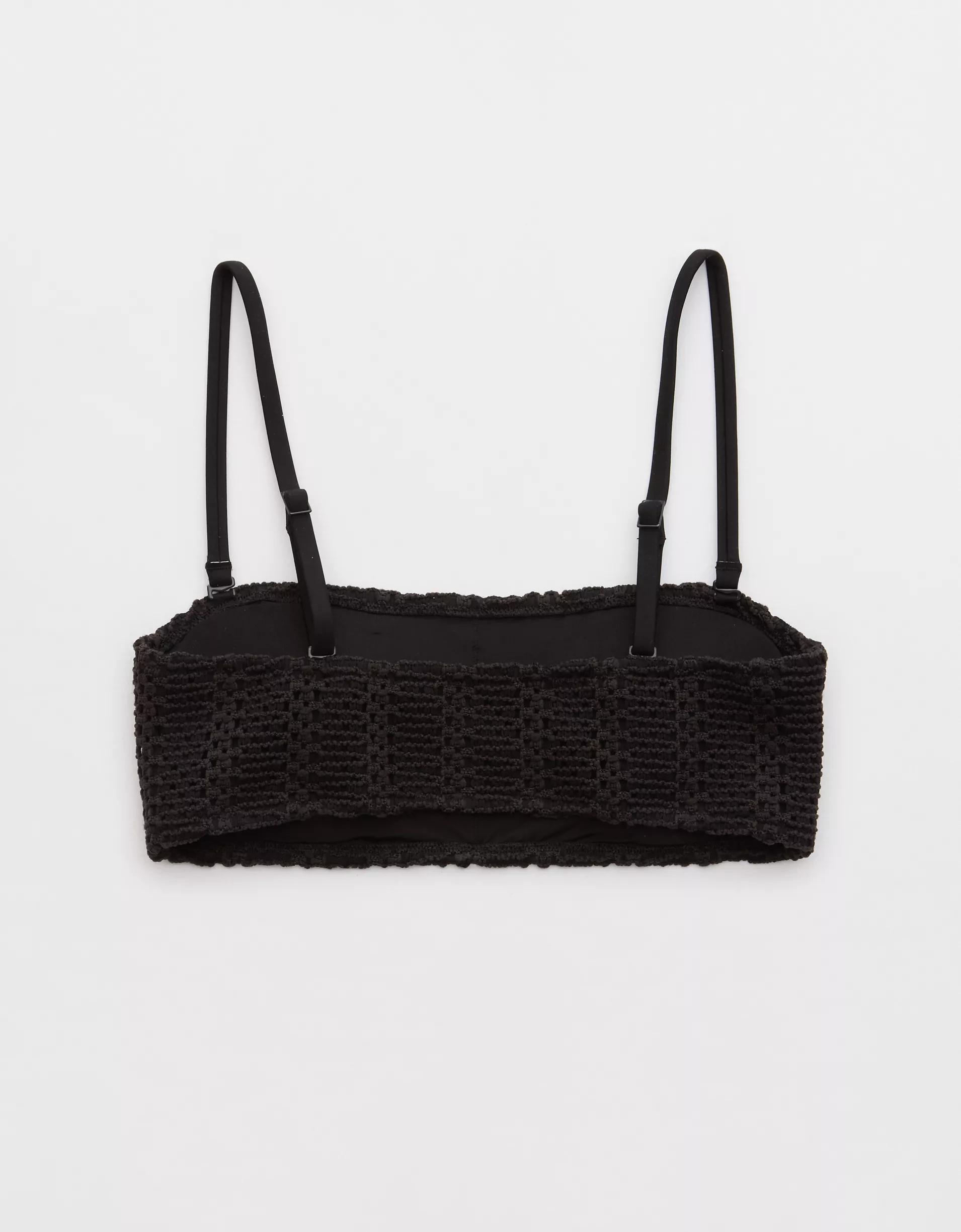 Aerie The Boardwalker Cloudweave Crochet Bikini Top Product Image