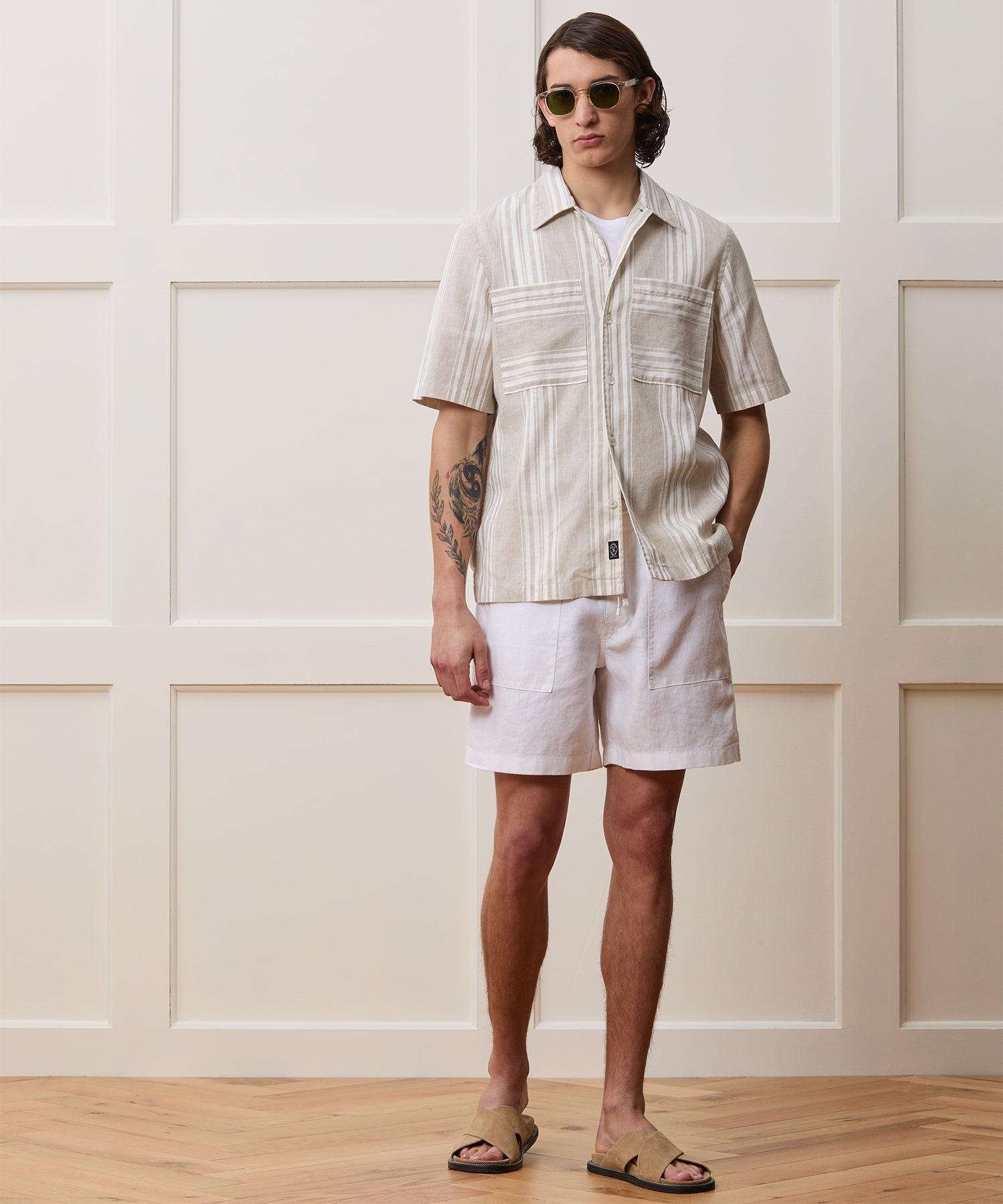 Linen Carpenter Shirt Product Image