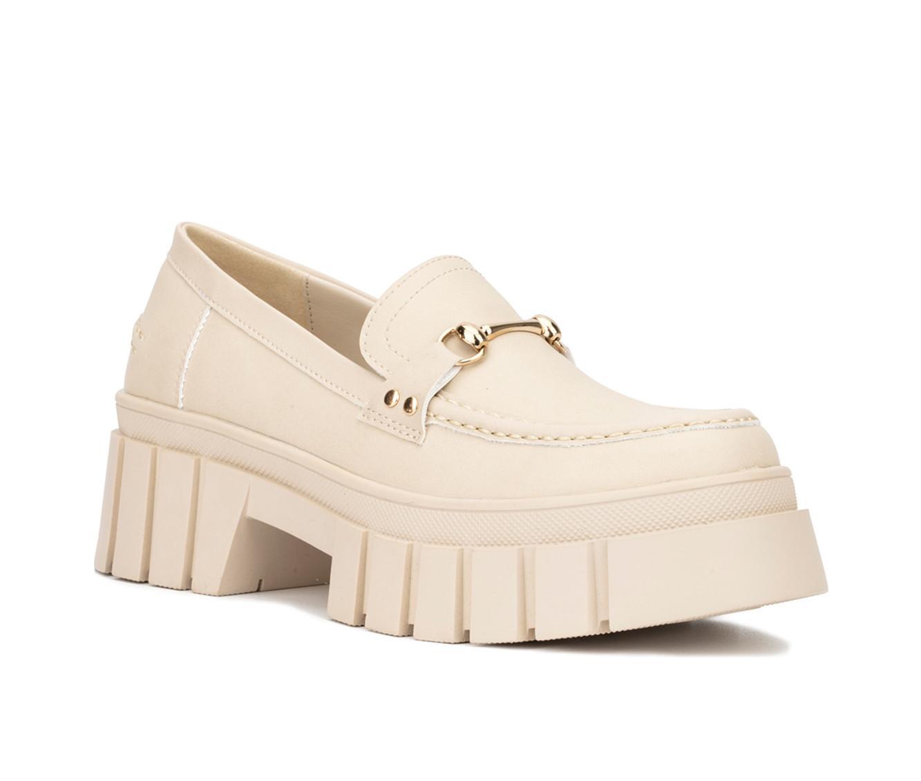 Women's New York and Company Seraphina Platform Loafers Product Image