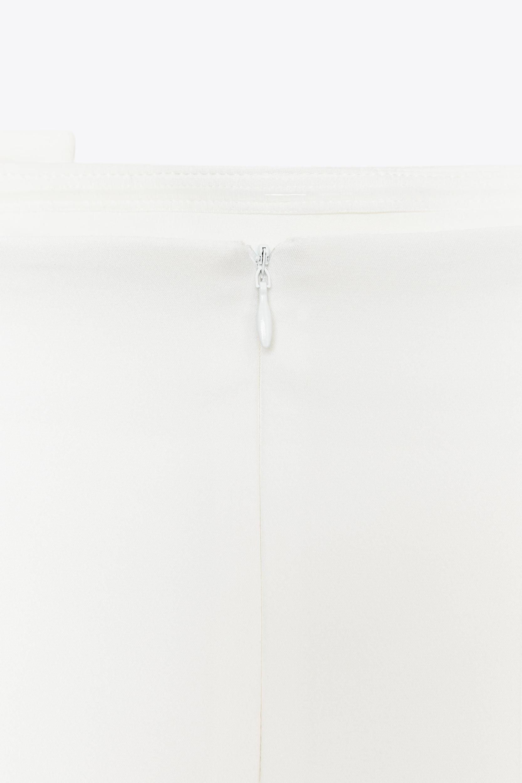 GOLD APPLIQUÉ BOW MINI DRESS Product Image