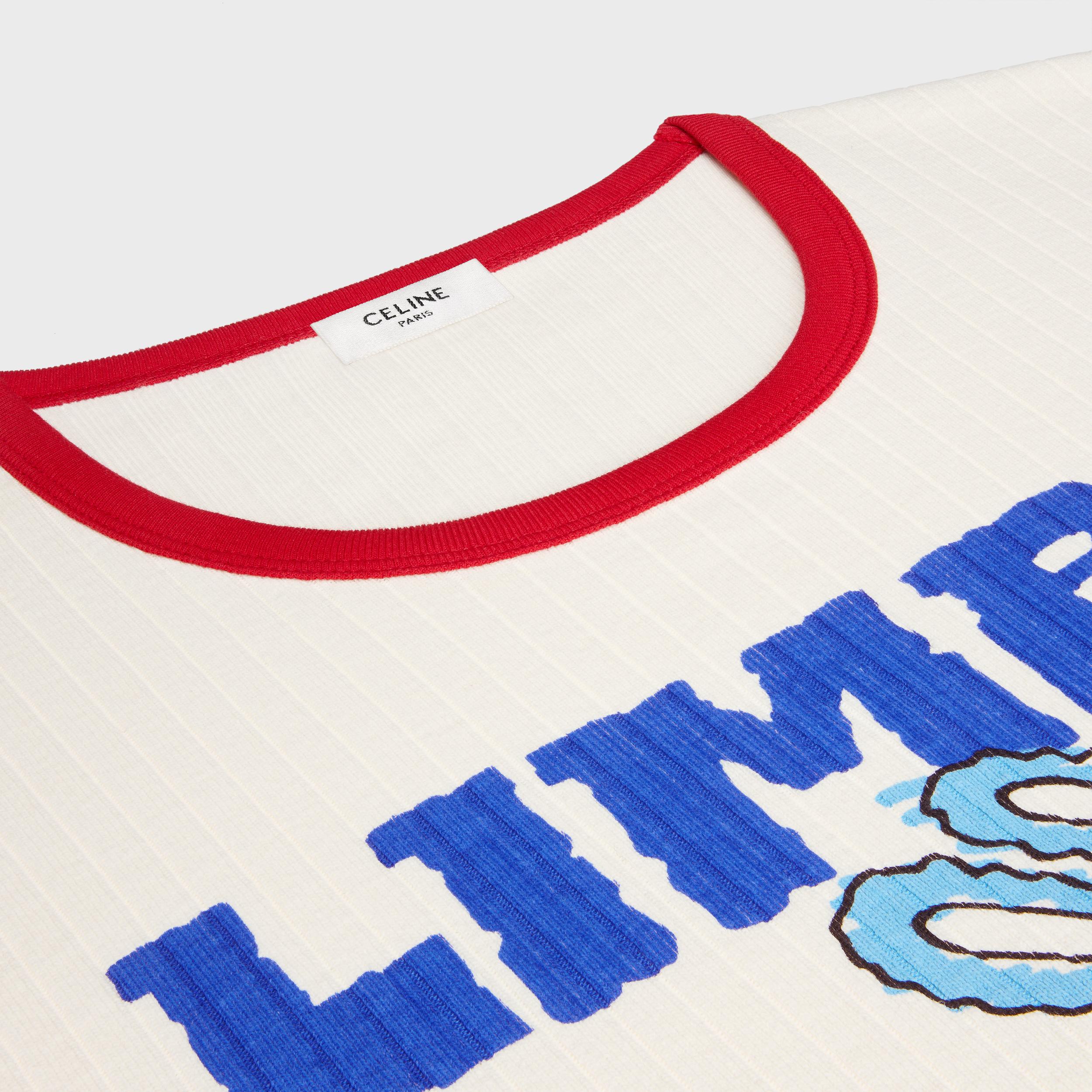 regular t-shirt IN RIBBED COTTON JERSEY Product Image