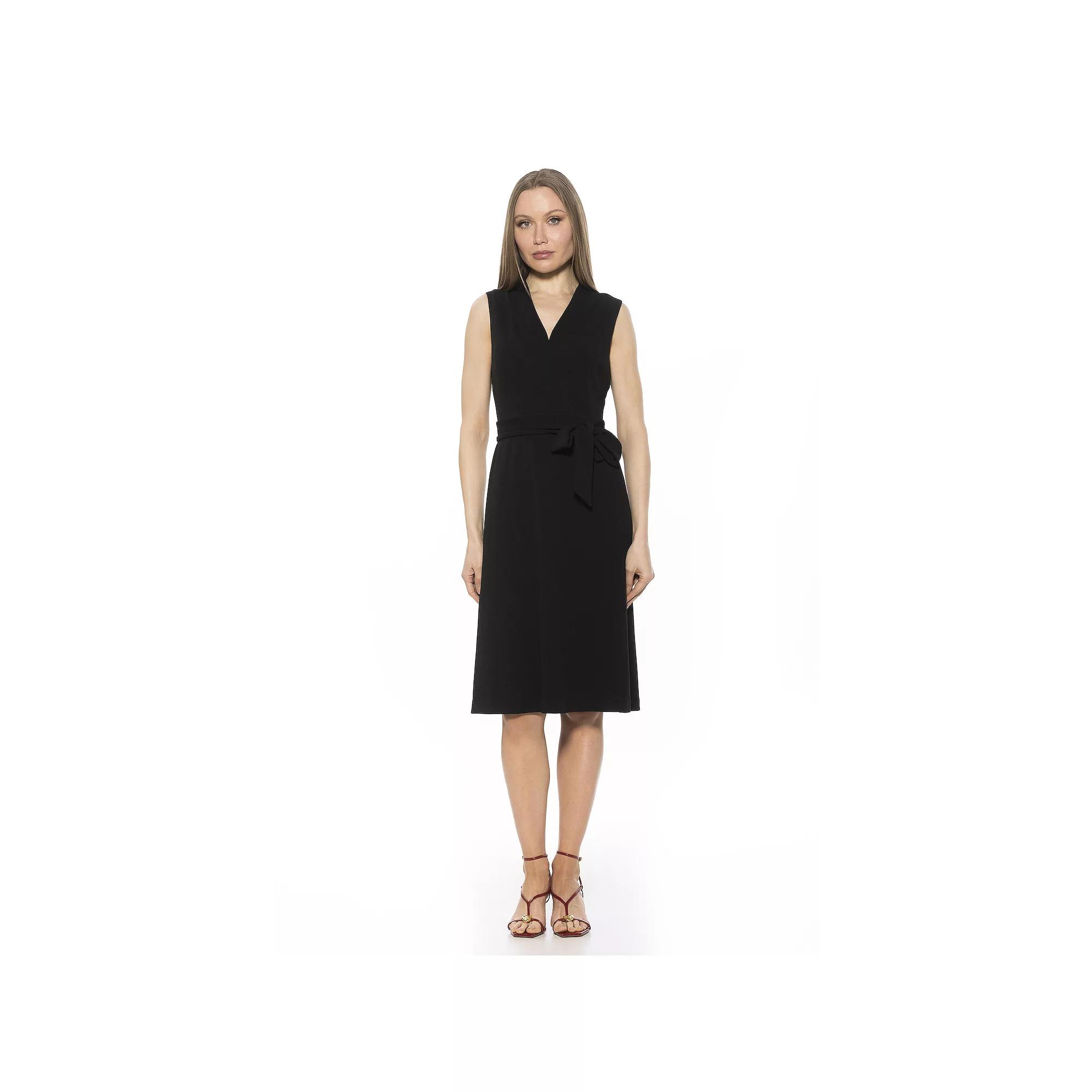 Women's ALEXIA ADMOR Dane Sleeveless Fit And Flare Dress,  Product Image