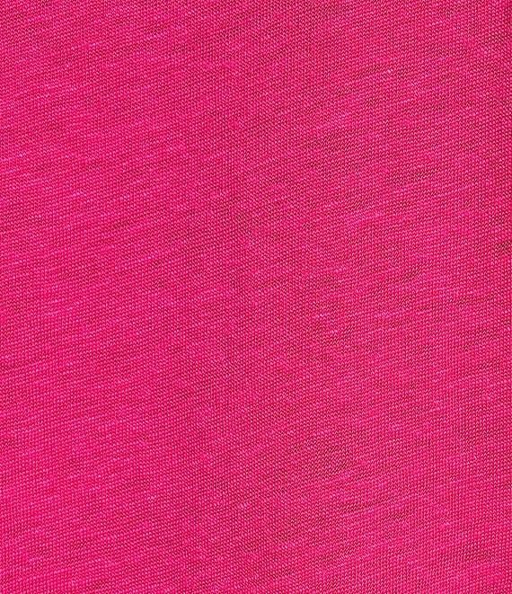 Eileen Fisher Organic Linen Jersey Scoop Neck Sleeveless Dress Product Image