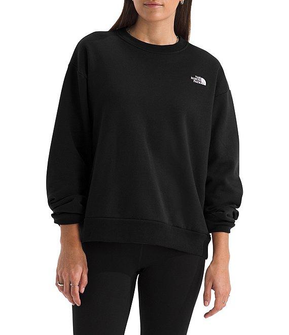 The North Face Evolution Embroidered Logo Crew Neck Long Sleeve Pullover Product Image