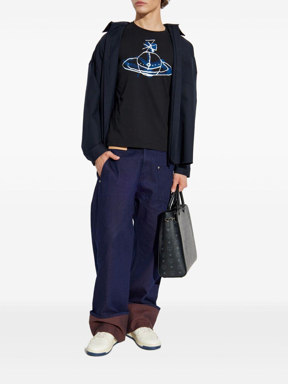 Orb-print T-shirt Product Image