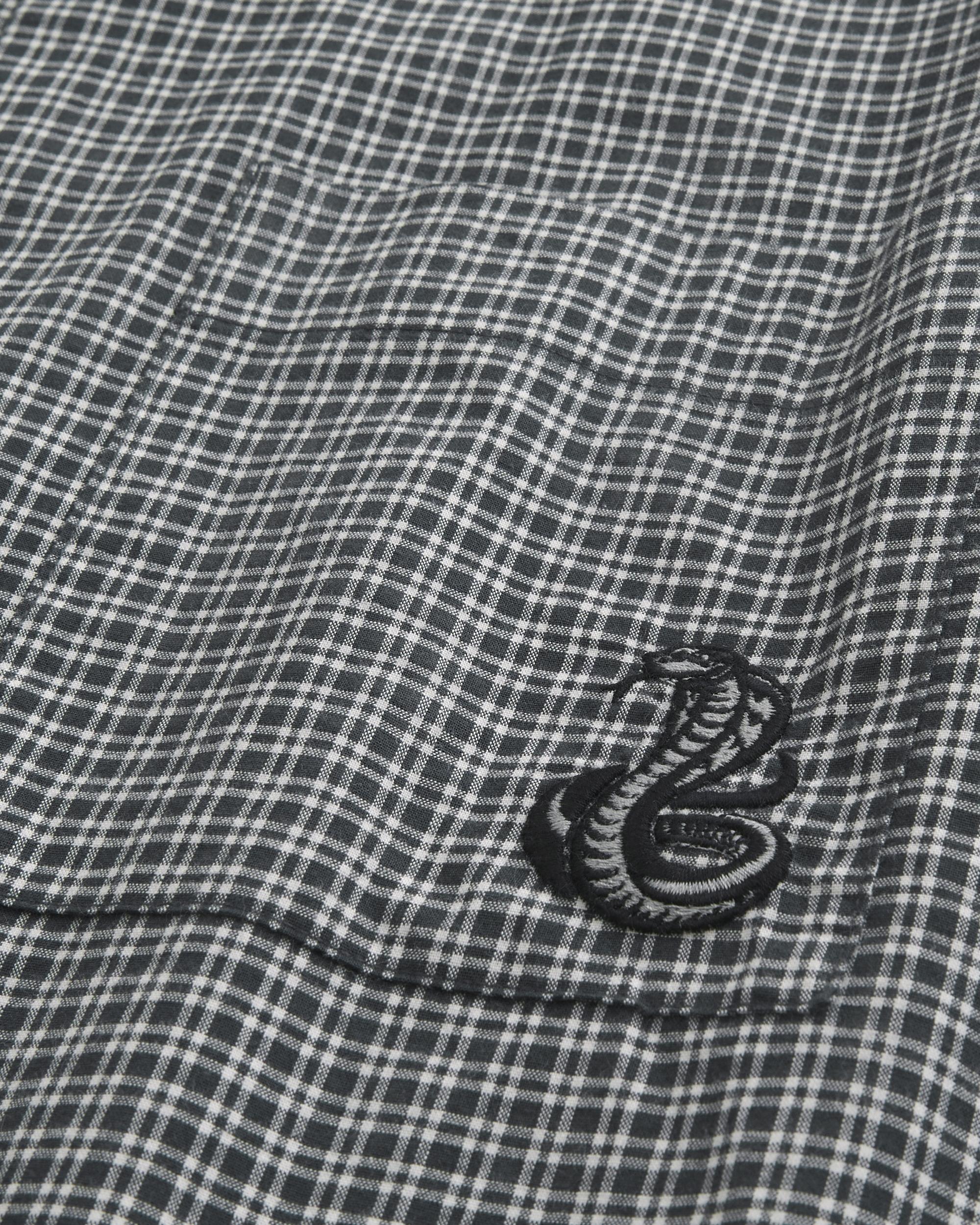 Boxy Short-Sleeve Snake Graphic Shirt Product Image