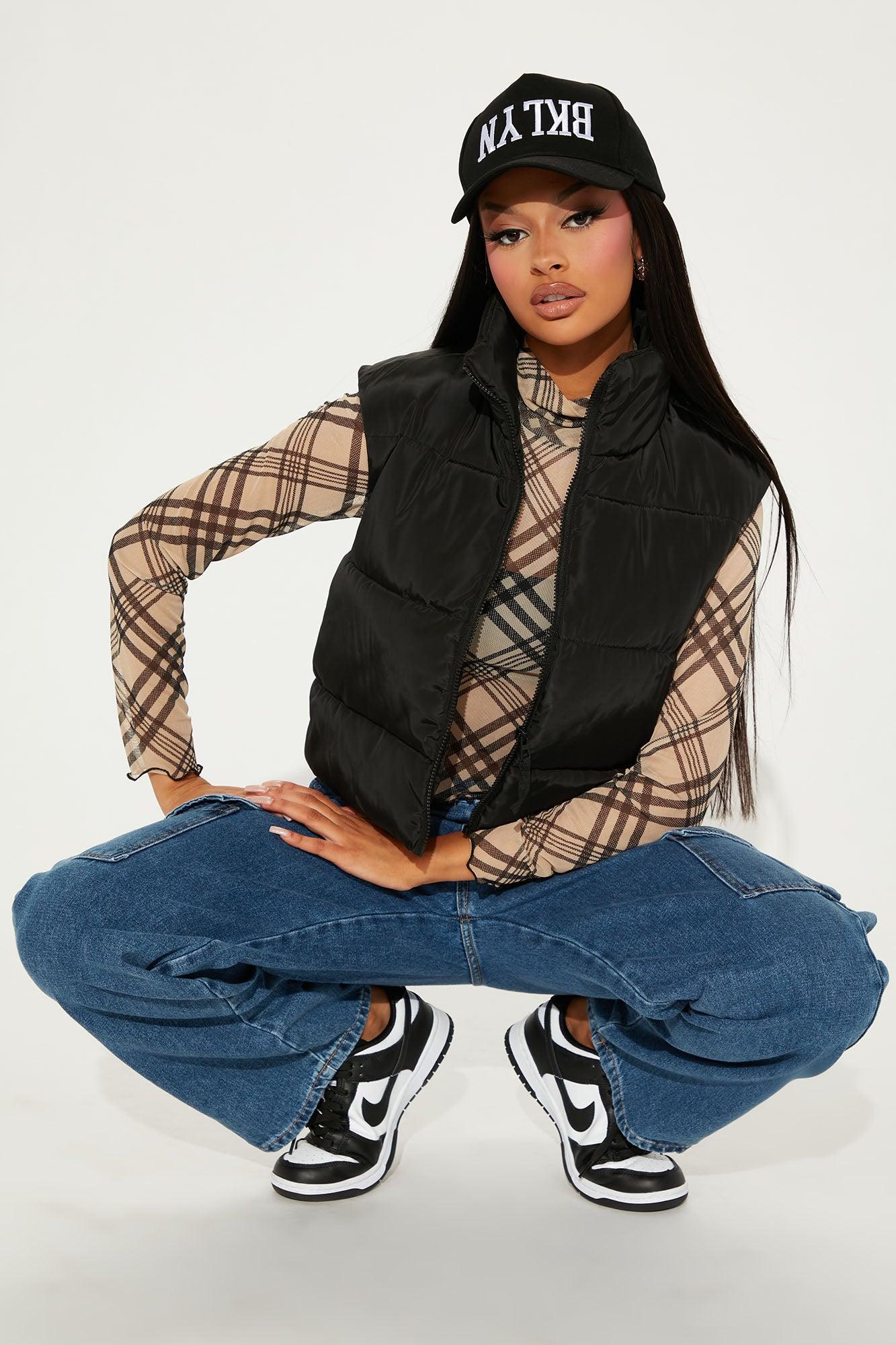 City Tour Puffer Vest - Black Product Image