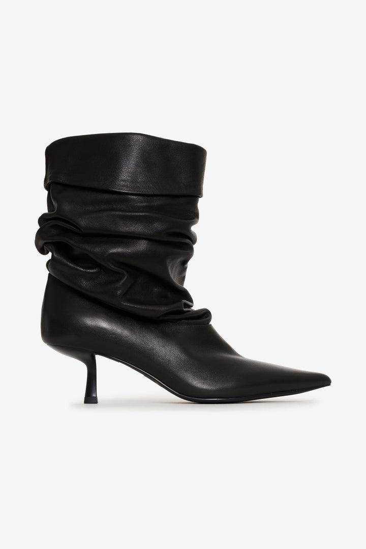 Verbana Slouch Boot — Black Product Image