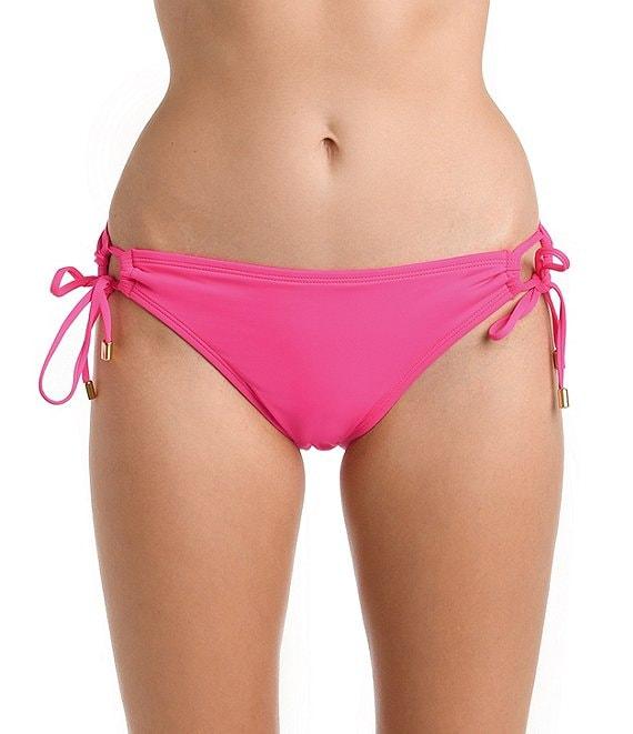 La Blanca Island Goddess Loop Side Tie Hipster Swim Bottom Product Image