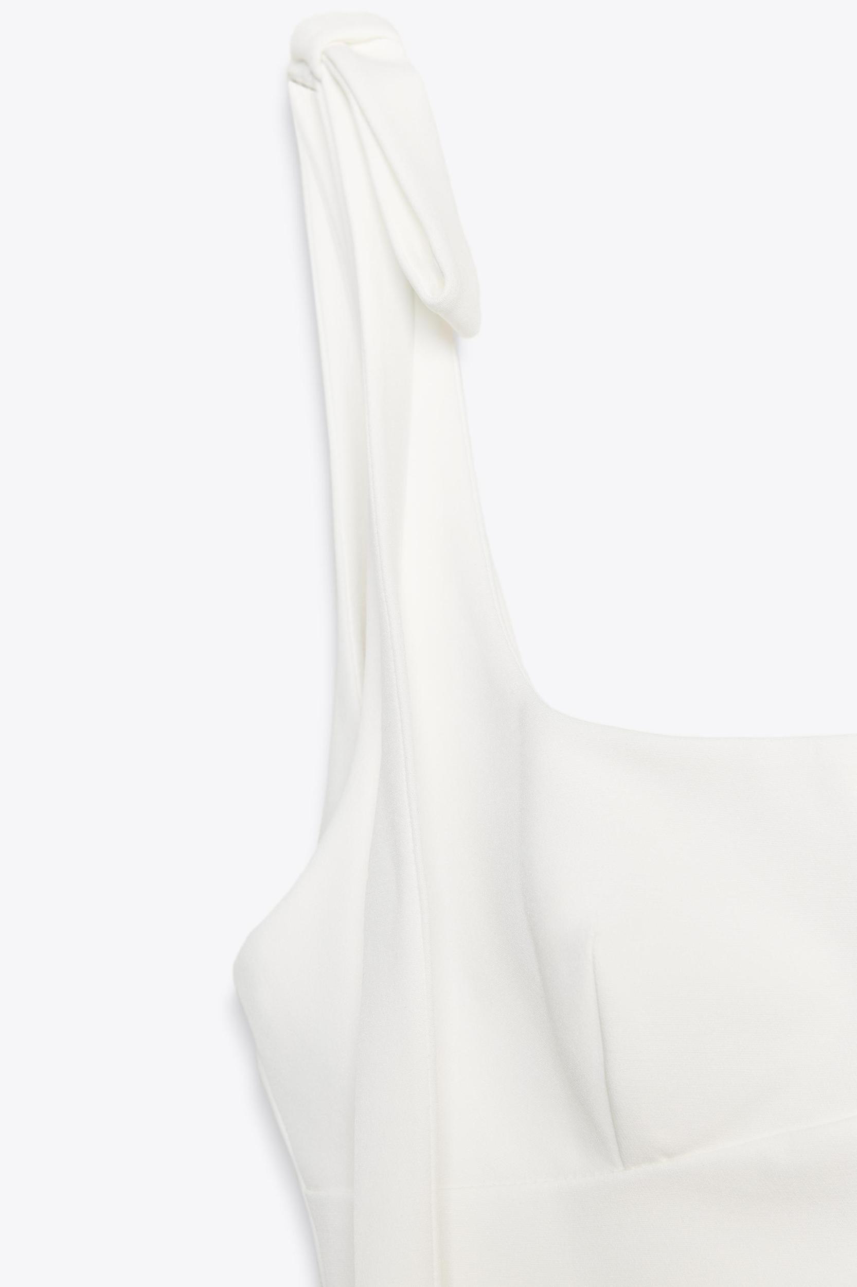 SHORT TIE-STRAP DRESS Product Image