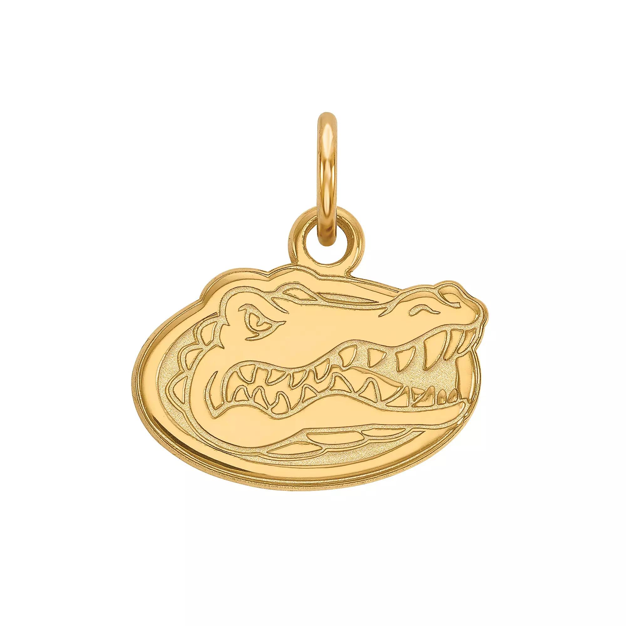 LogoArt 14K Gold Plated Florida Gators Extra Small Pendant, Women's Product Image