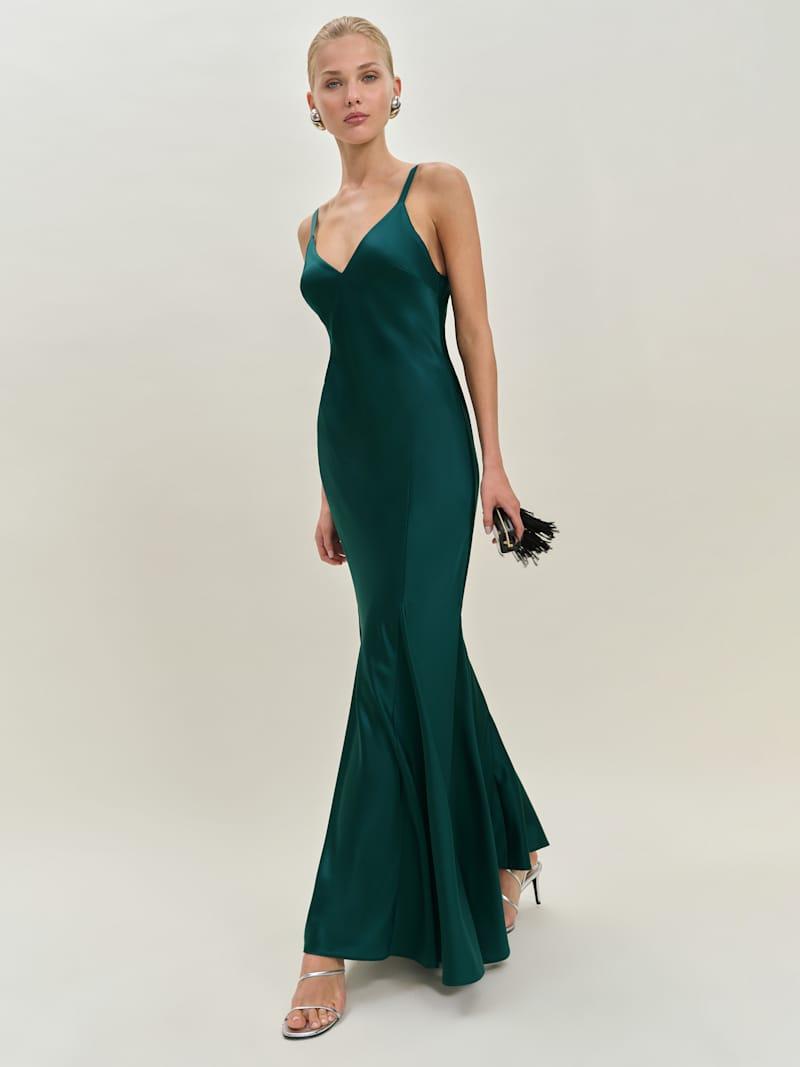 Tyler Satin Dress Product Image