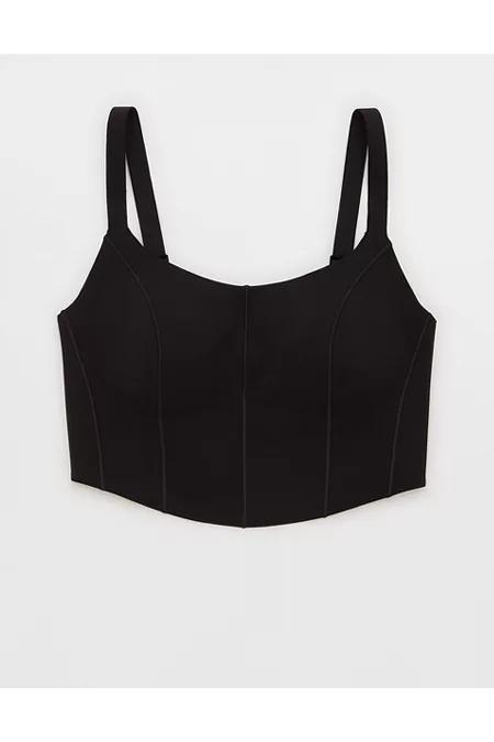 OFFLINE By Aerie Real Me Hold Up! Corset Sports Bra Women's Product Image