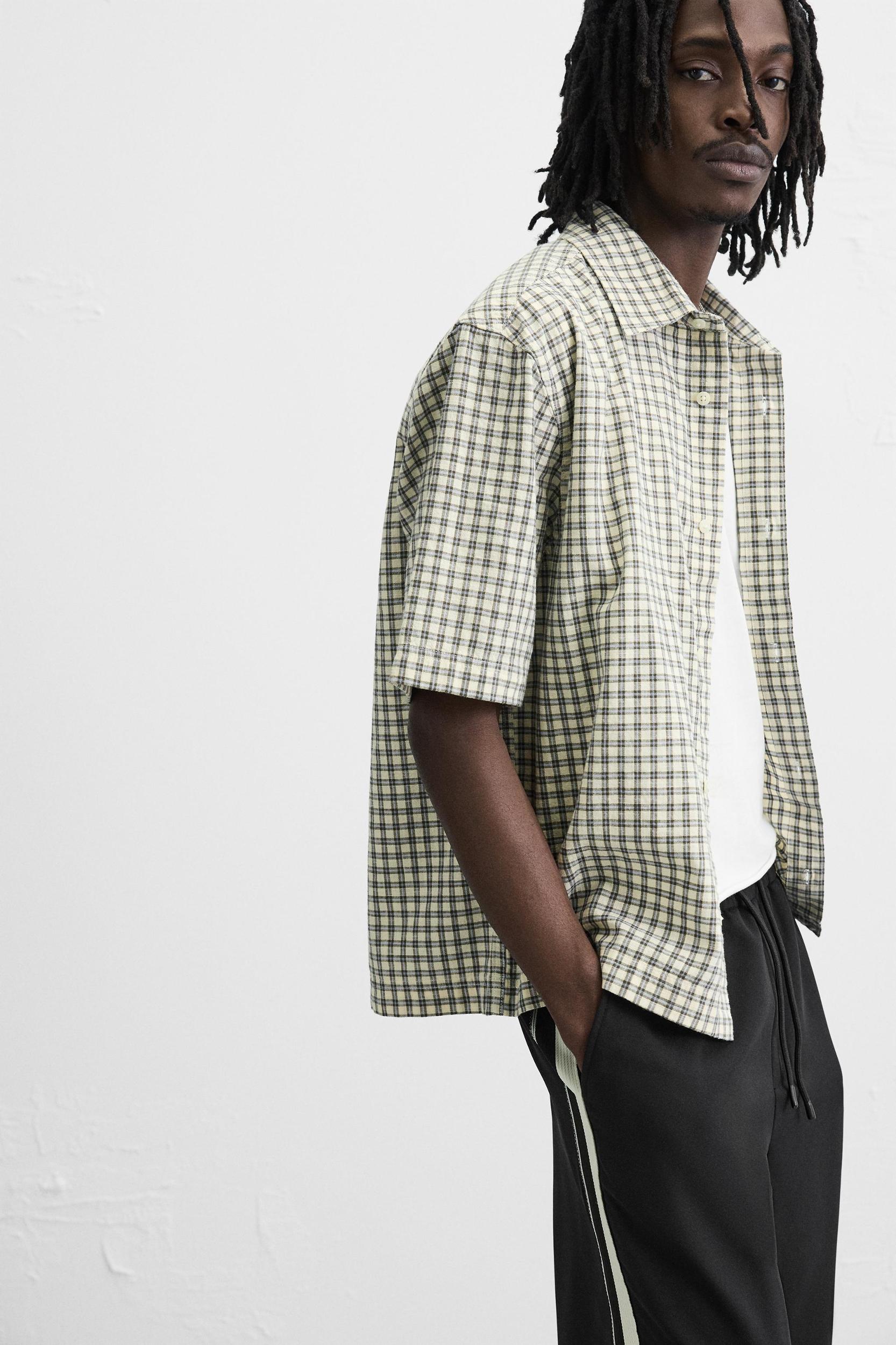 RELAXED FIT PANTS WITH CONTRASTING STRIPES Product Image