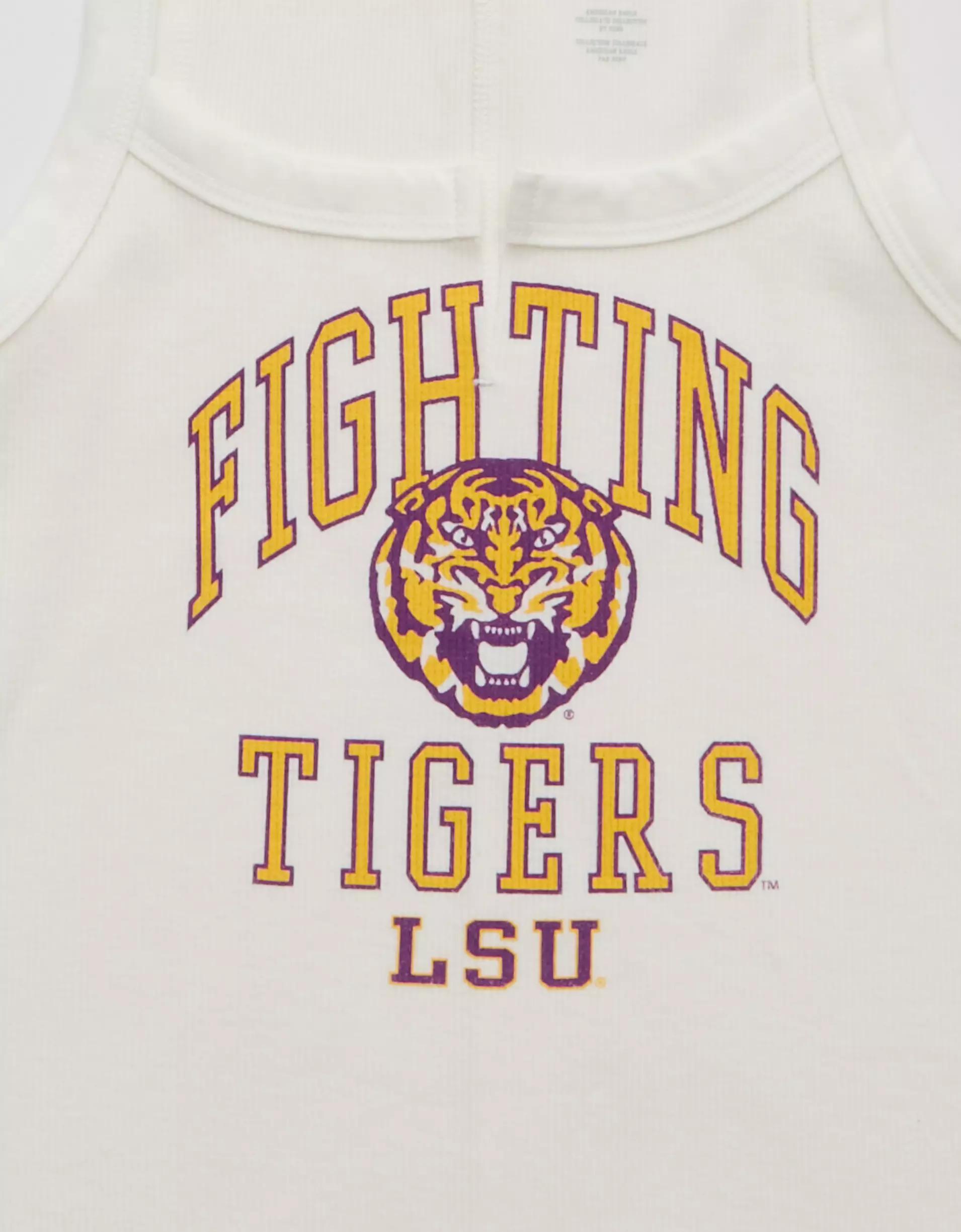 AE LSU Tigers Graphic Notch Neck Tank Top Product Image