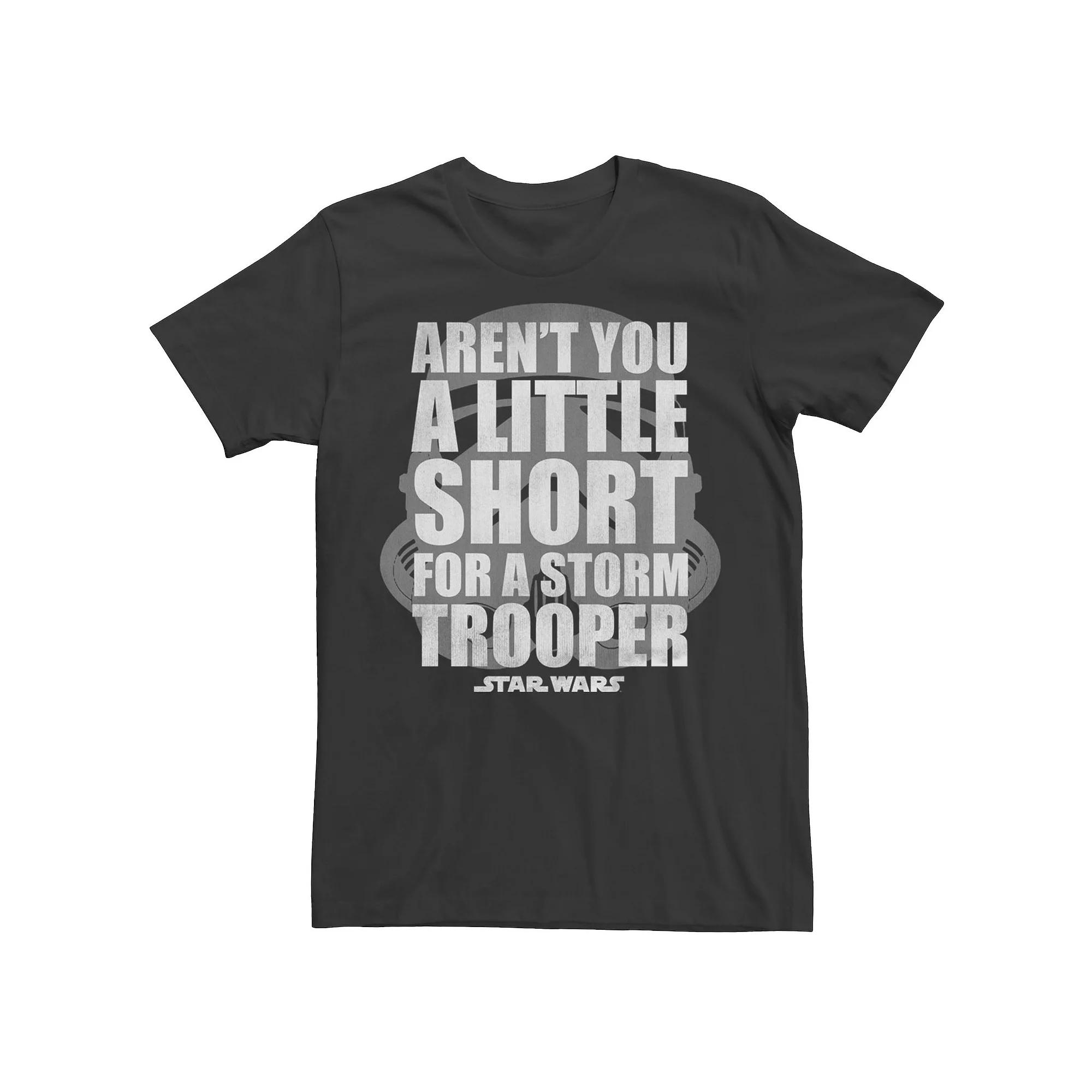 Men's Star Wars Aren't You A Little Short For A Stormtrooper Tee,  Product Image