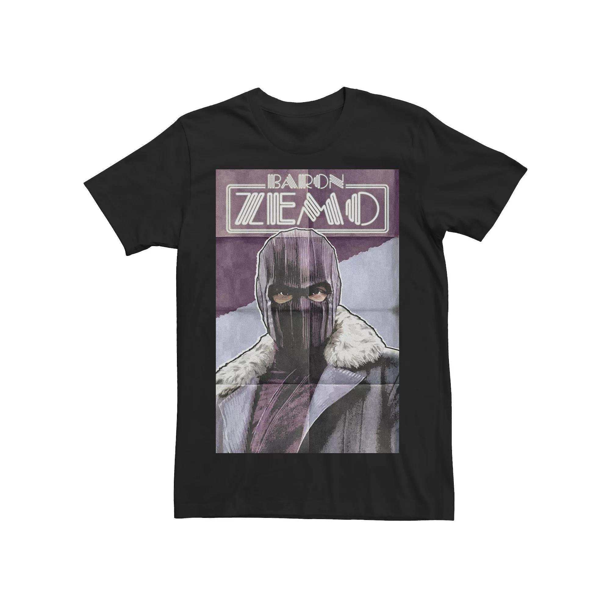 Men's Marvel The Falcon And The Winter Soldier Baron Zemo Poster Tee,  Product Image