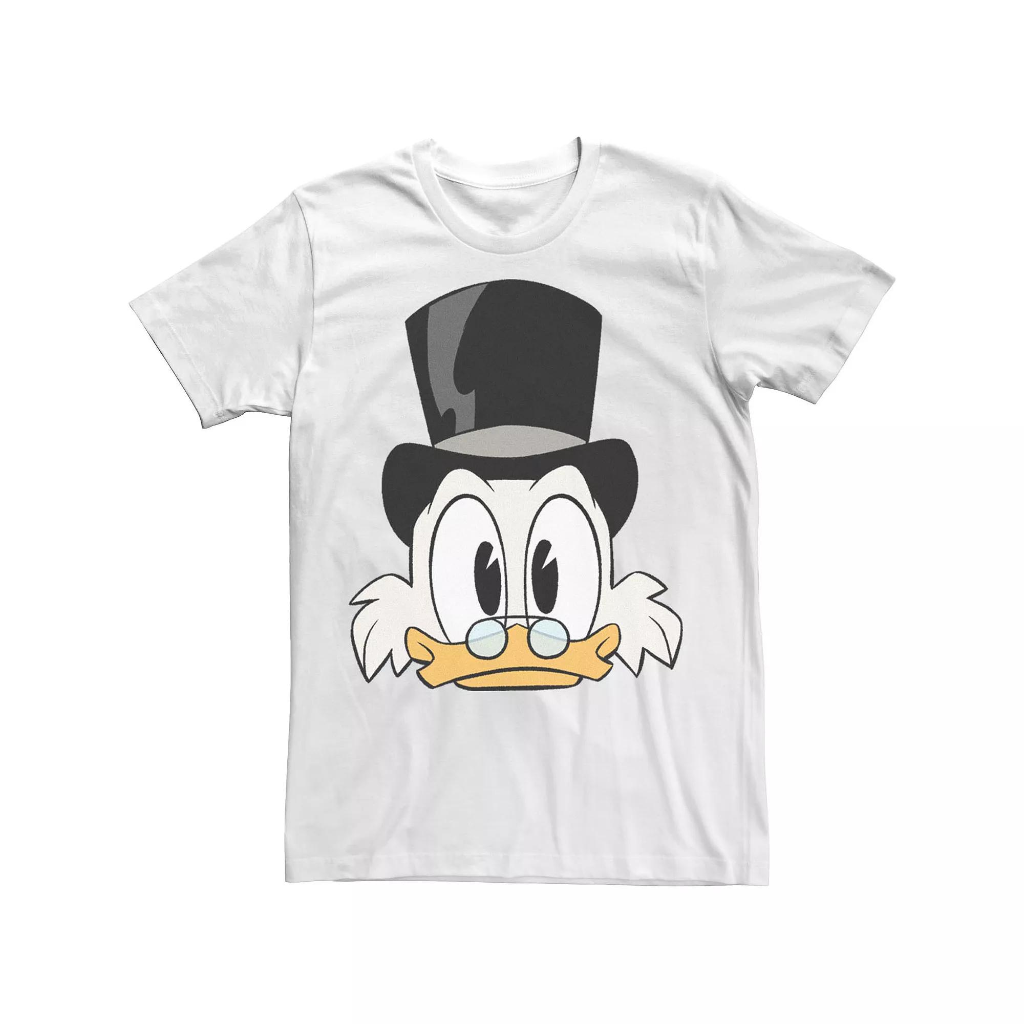 Disney's DuckTales Scrooge McDuck Big Face Men's Tee,  Product Image