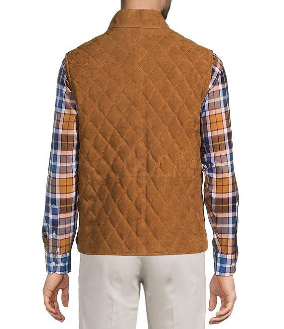 Roundtree & Yorke The Craftsman Suede Vest Product Image