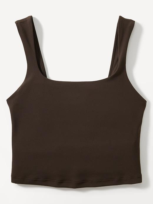 Transcend Square Neck Crop Sports Bra D-DD Product Image