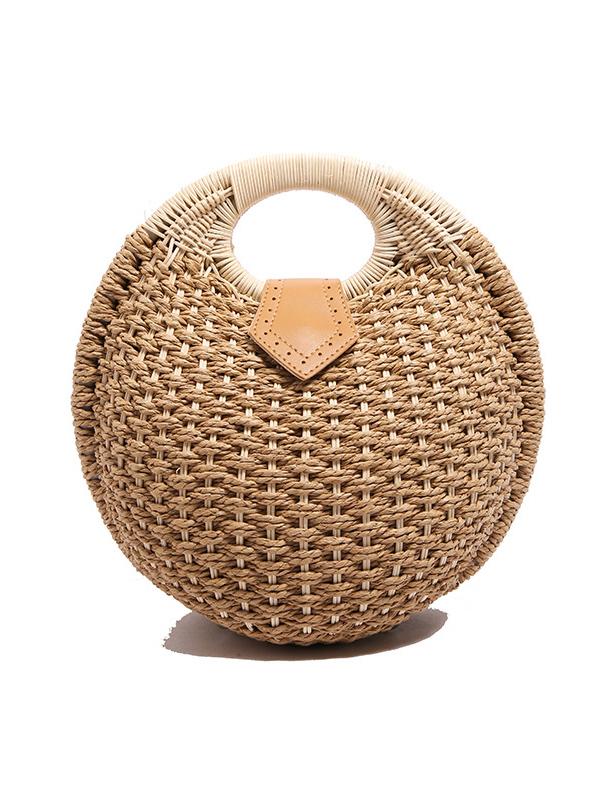 Geometric Woven Handbags Product Image