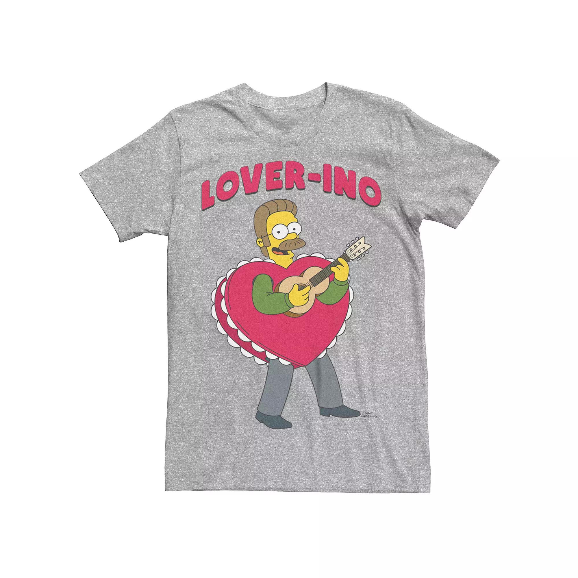 Big & Tall The Simpsons Flanders Lover Tee, Men's,  Product Image