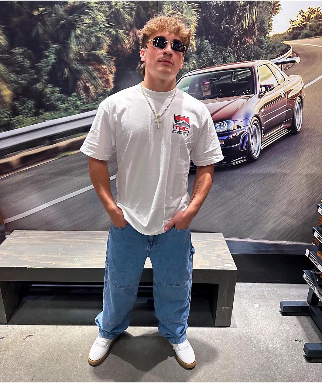 Empyre Blake Painter Mid Wash Skate Jeans Product Image