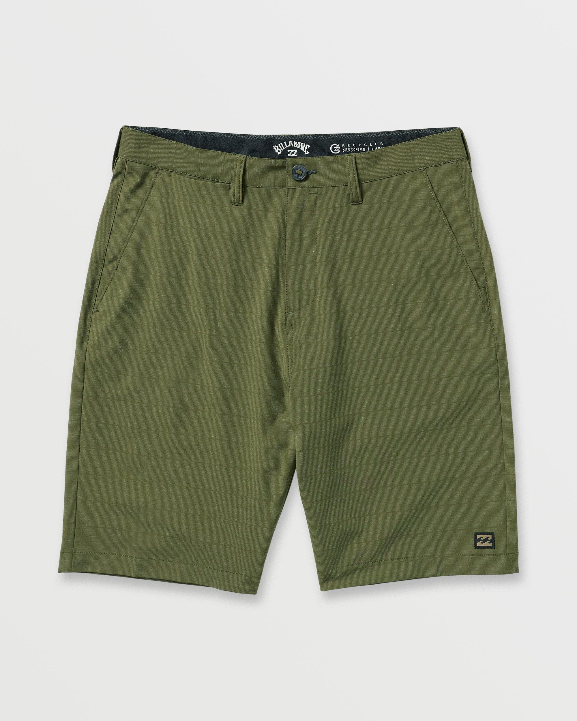 Crossfire Submersible 21" Hybrid Shorts - Olive Male Product Image