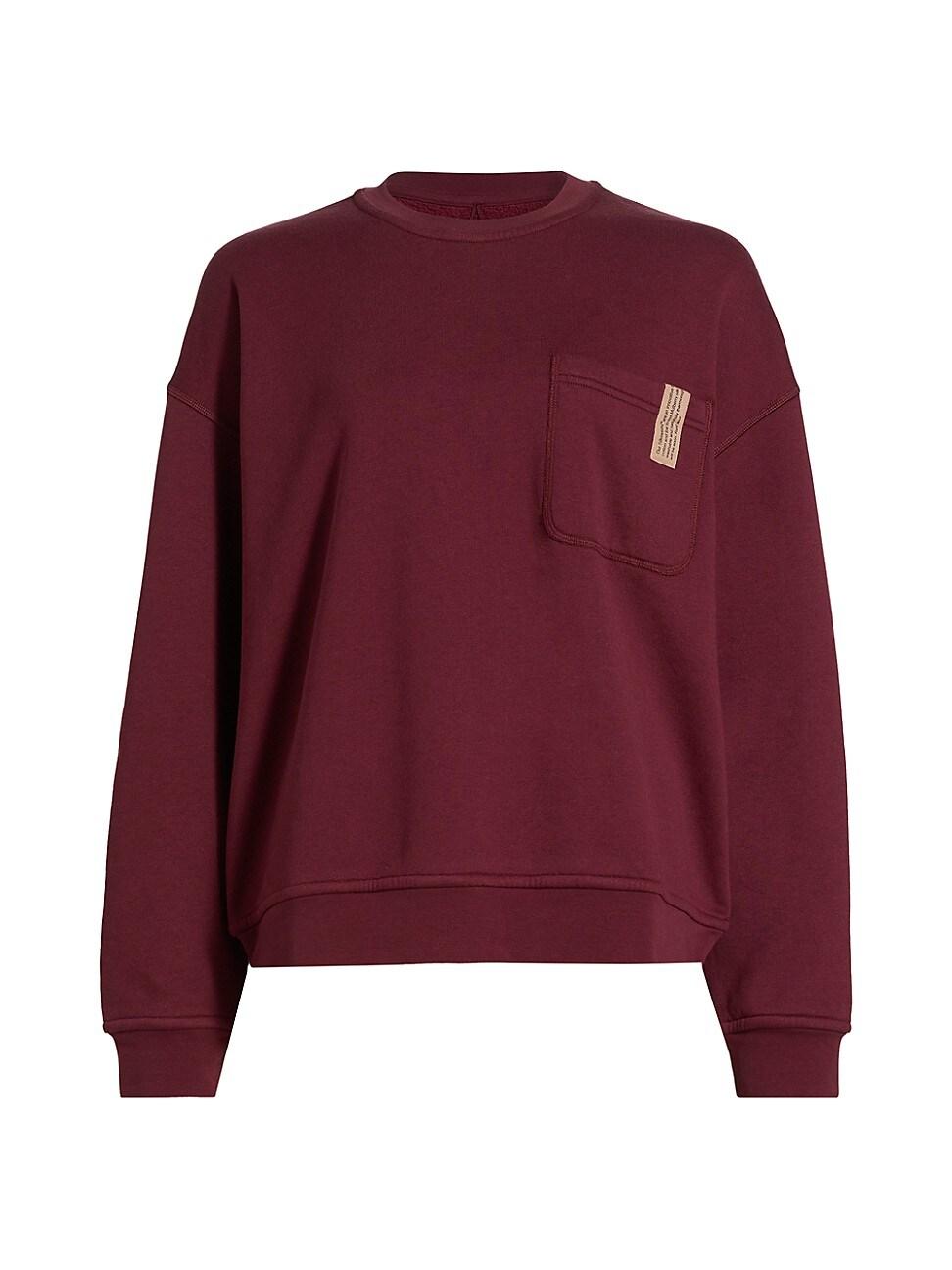 Womens Silksweat Cotton-Blend Sweatshirt Product Image